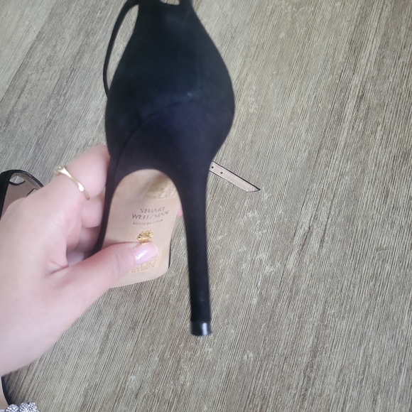 Stuart Weitzman Black Stiletto Heels - Picture 6 of 8